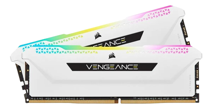 Memoria RAM Corsair Vengeance RGB Pro/SL 32GB (2x16GB), DDR4, 3600mhz, CL18, Branca