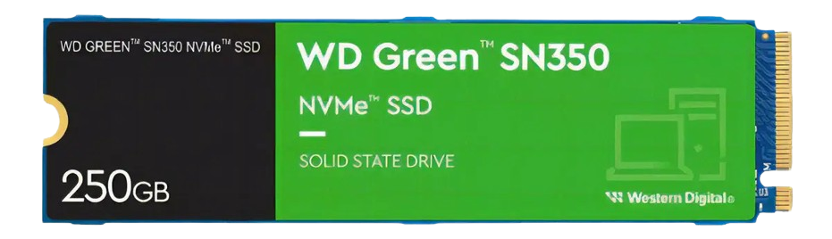 NVMe 250GB PCIe Gen3 X4 WD Green